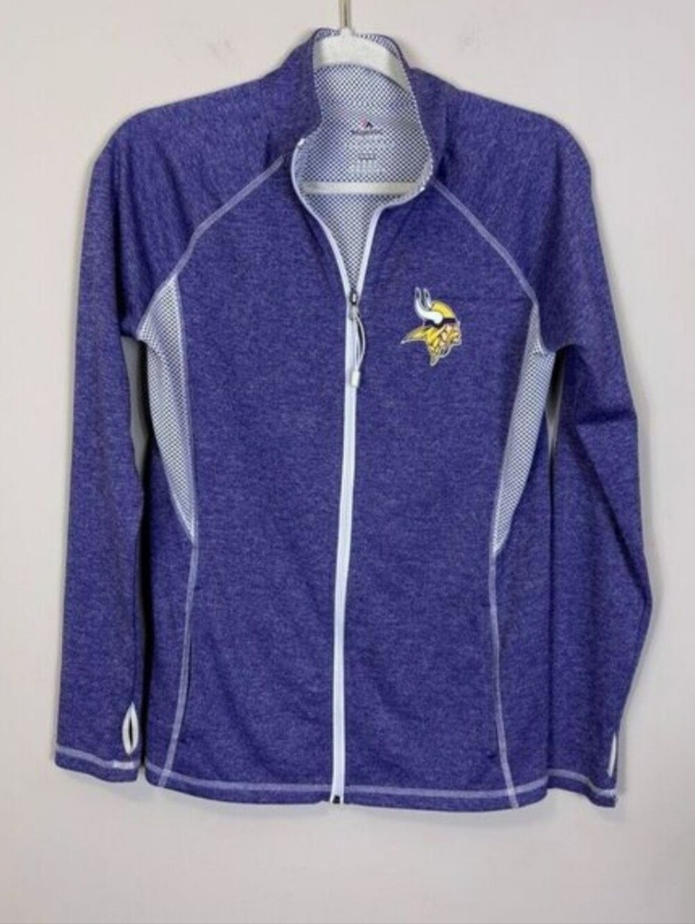 Majestic Women’s Minnesota Vikings Purple Full Zip Up Jacket‎ Medium